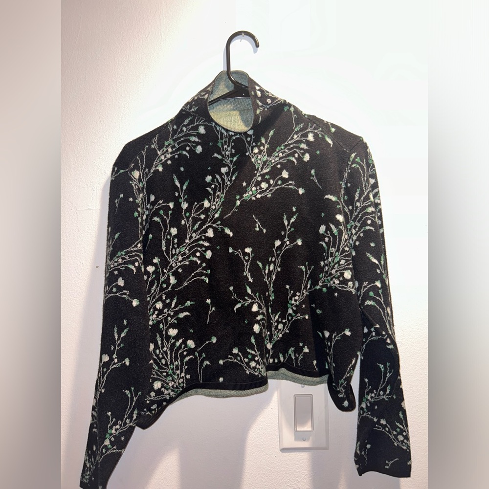 & Other Stories Stockholm atelier floral turtleneck